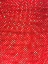 Regular Sparkle Tulle - 54-inches Wide Red